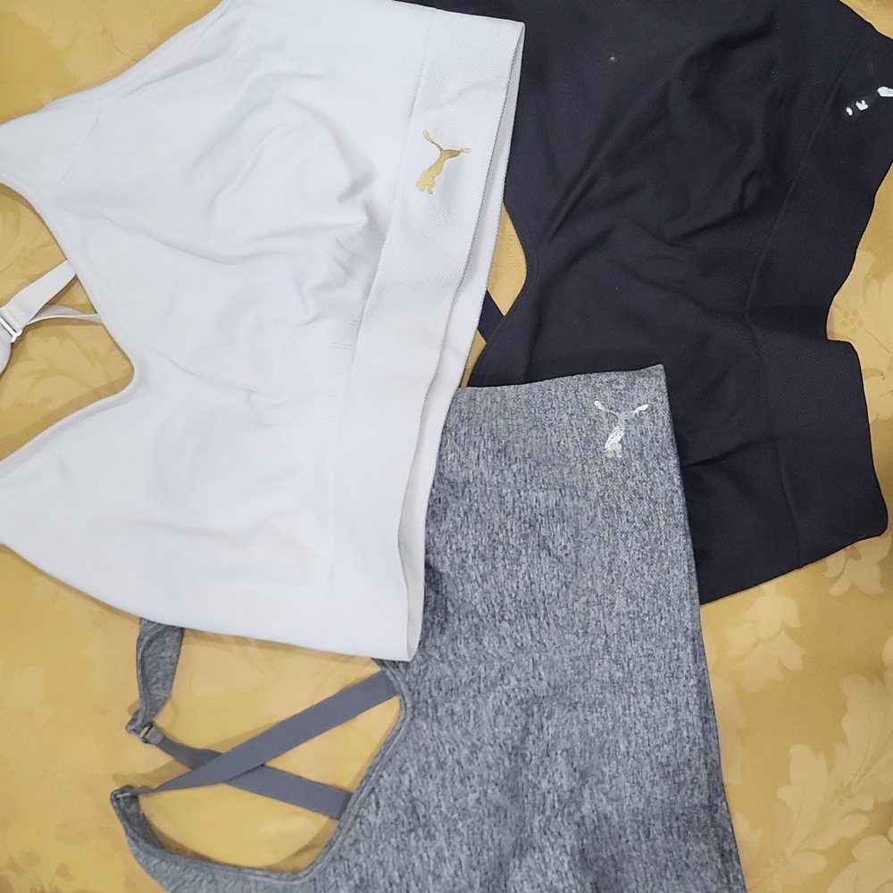 Set of 3 Puma Sports Bras